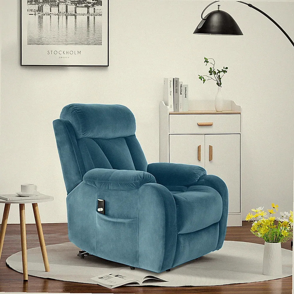 Electric Power Lift Recliner Chair Sofa for Elderly Bedroom with Remote Control